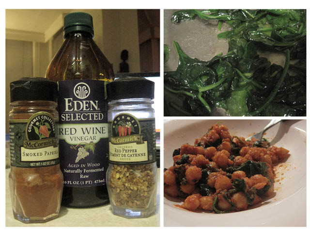 spinachandchickpeas