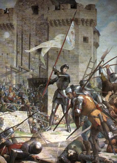 Vive la France et les lesbiennes! Painting by Jules Lenepveu