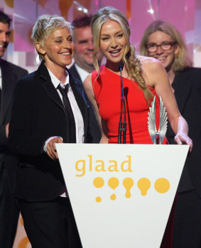 ellen portia glaad awards