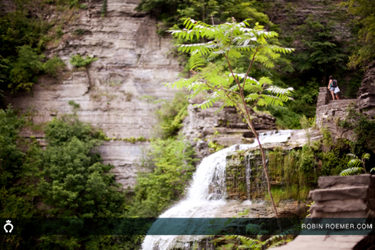 Waterfalls at Tremen State Park in Ithaca