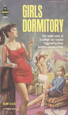 Girls Dormitory Lesbian Pulp Fiction Lit