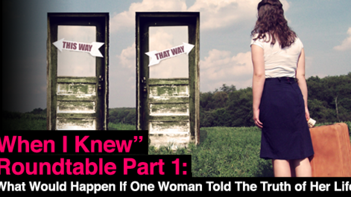 When I Knew I Was Gay” #1: What Would Happen If One Woman Told The Truth  About Her Life