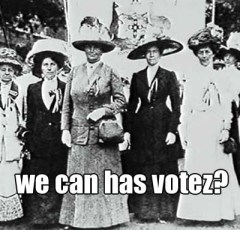 women's suffrage movement