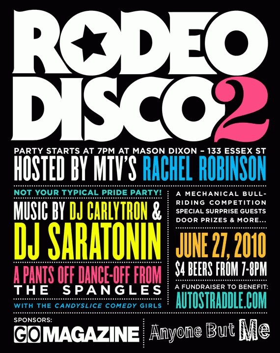 Rodeo Disco 2 - NYC - June 27