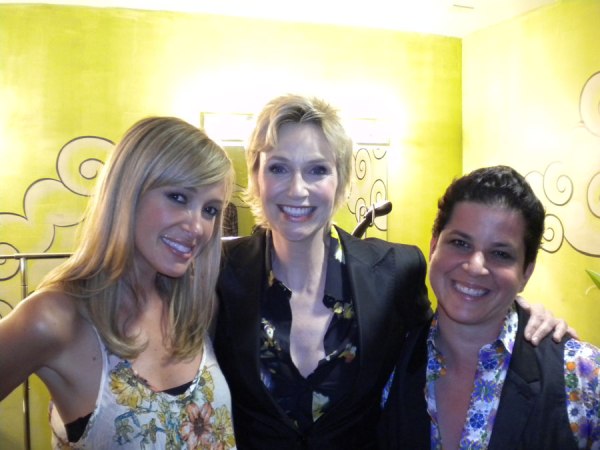 Jane Lynch with Brandy Howard and Julie Goldman Autostraddle