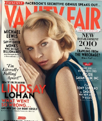 Lindsay Lohan is BACK, Baby: Covers Vanity Fair, is a 'Damn Good Actress.'  | Autostraddle