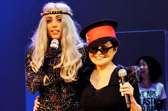 Gaga and Ono - Lester Cohen