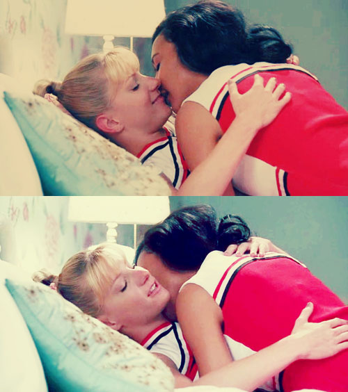 brittany-santana-kiss