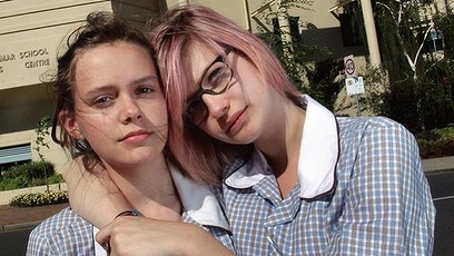 lesbian dating in high school
