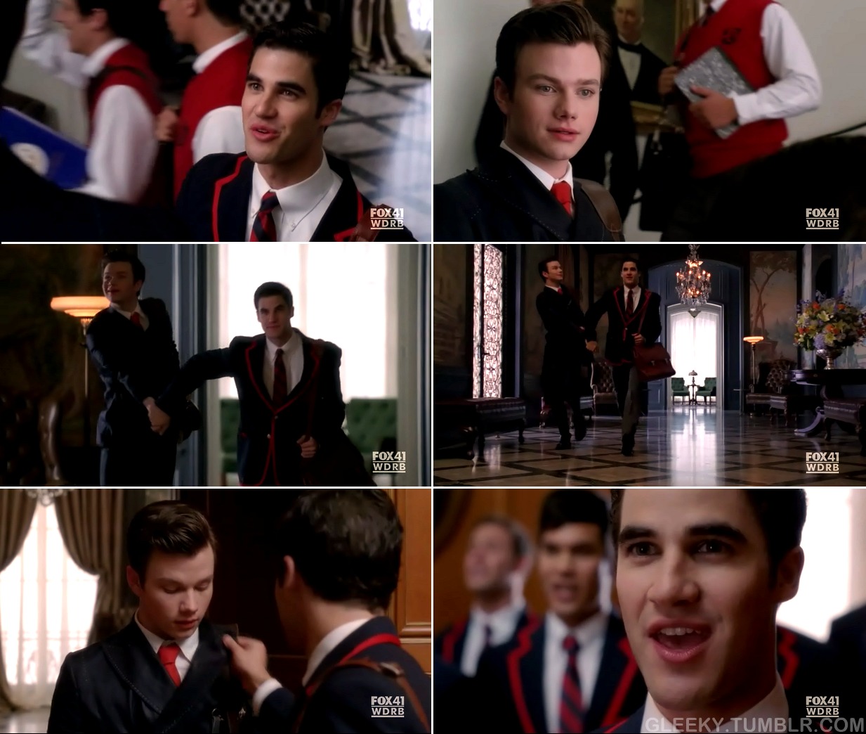Darren Criss Signed Glee NEVER BEEN KISSED Episode Script Blaine COA 