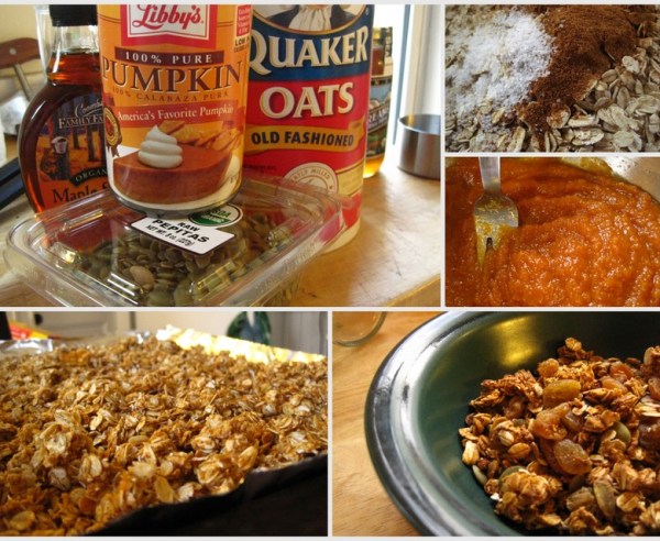 pumpkin granola