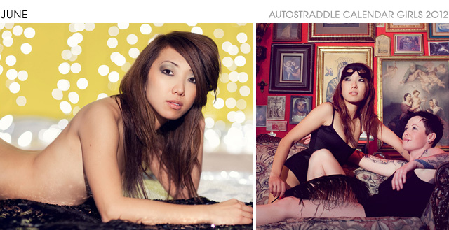 Autostraddle Lesbian Calendar Girls Franny Real L Word is June 2012