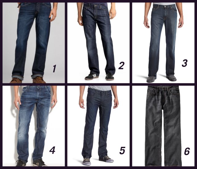 types of mens levis