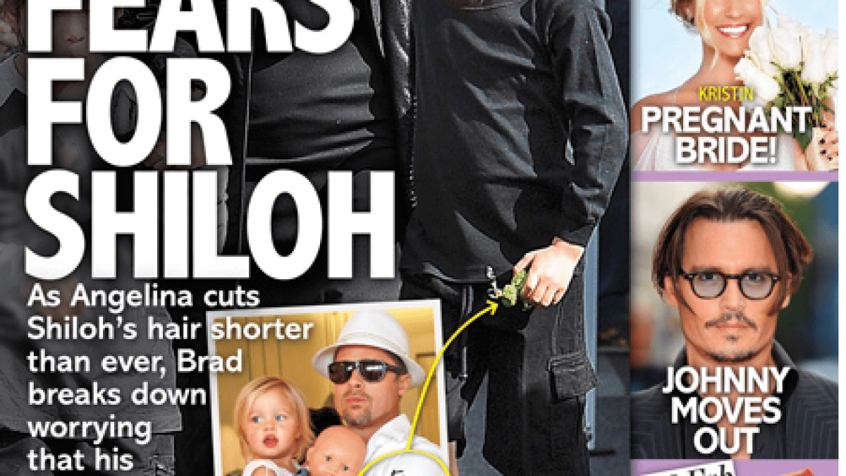 Shiloh Panic! Life & Style Rehashes Fears About Shiloh's Haircut, Pants