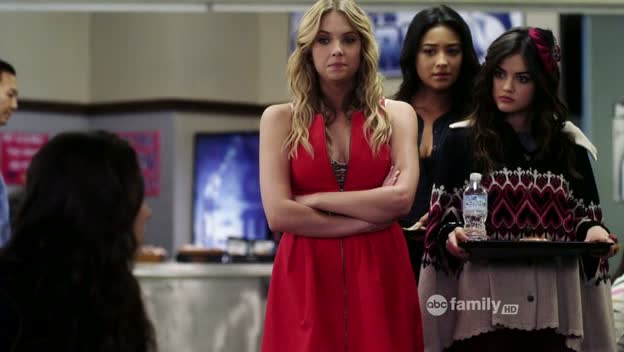 emily always gives the sexy face in stills