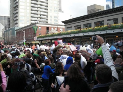 seattle pillowfight