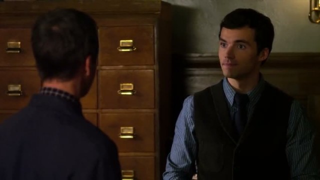ezra grows a pair