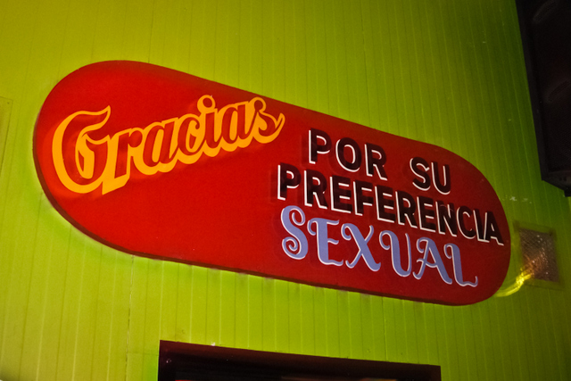 Mexico City Sign at Marrakech