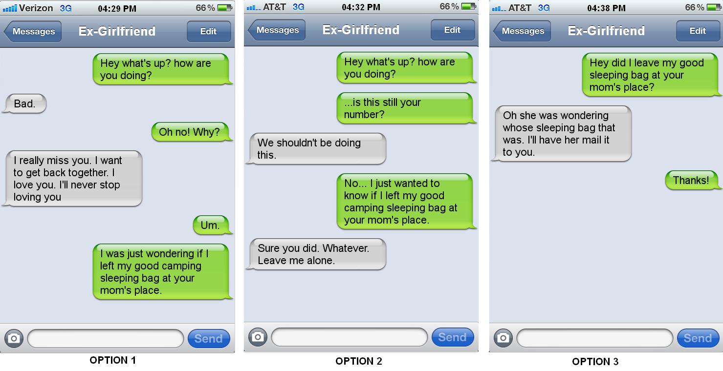 Texting Your Ex-Girlfriend in Five Easy Steps Autostraddle