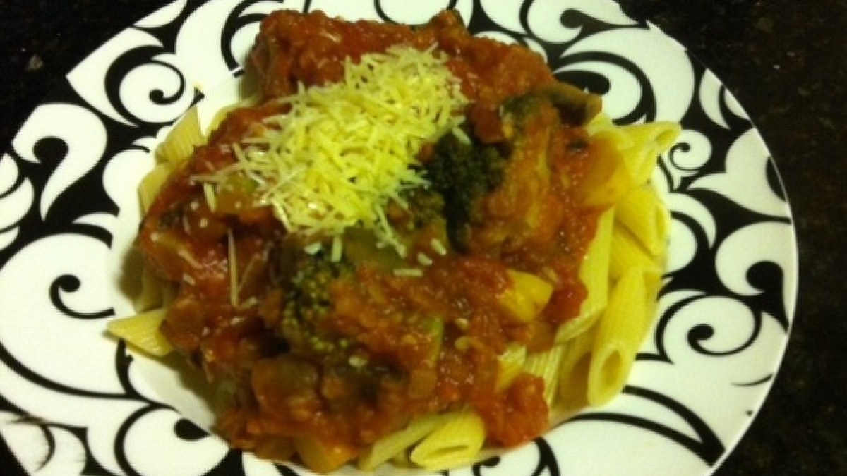 Get Baked: Vegetable and Lentil Pasta | Autostraddle