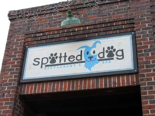 Spotted Dog Sign