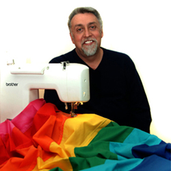 Gilbert Baker Rainbow Flag