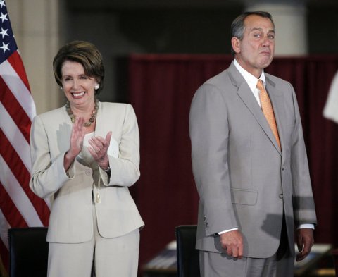 John Boehner, Nancy Pelosi