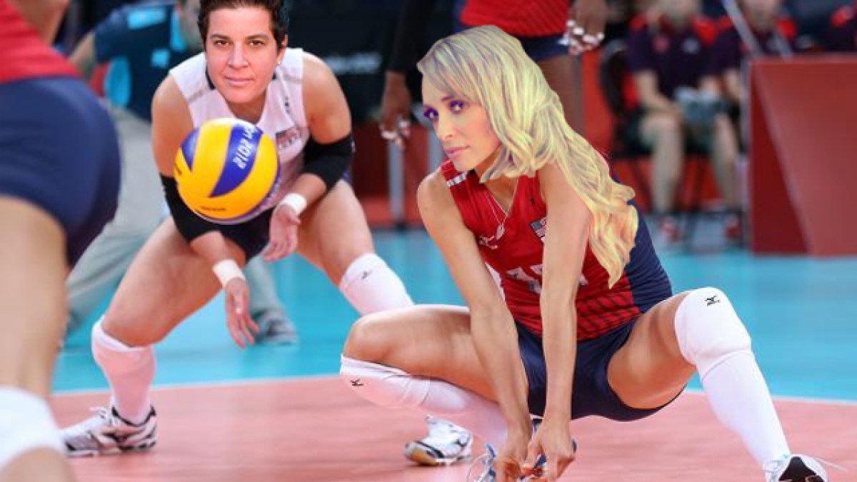 Lesbian Volleyball Girls