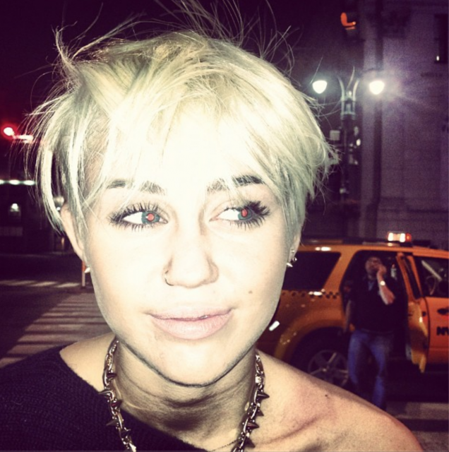 miley haircut 4