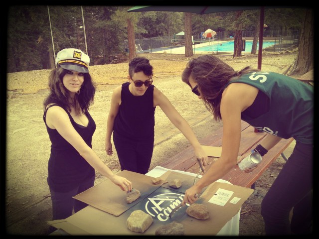 making the step and repeat