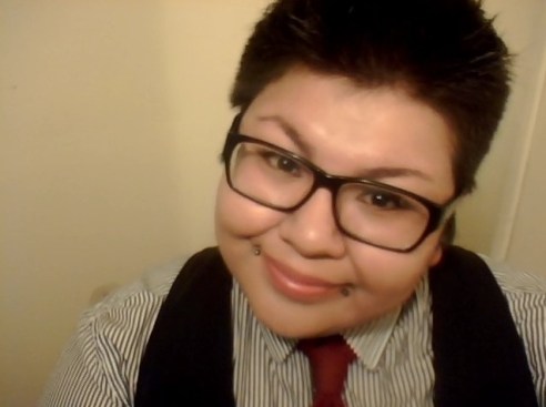 butches smiling