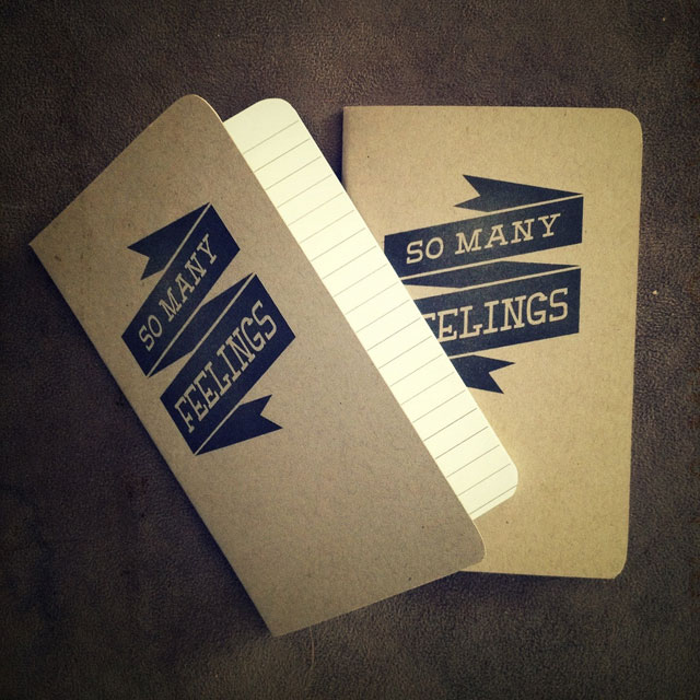 Bound for Anything custom memo journals