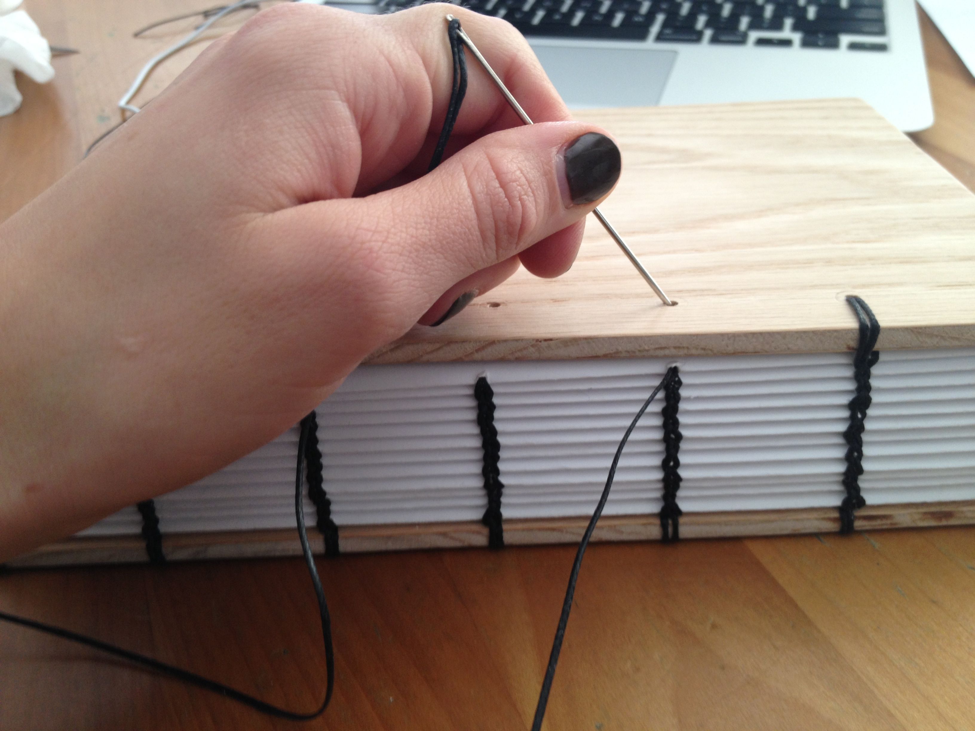 Case Bound Book 6 Casing In // Adventures in Bookbinding 