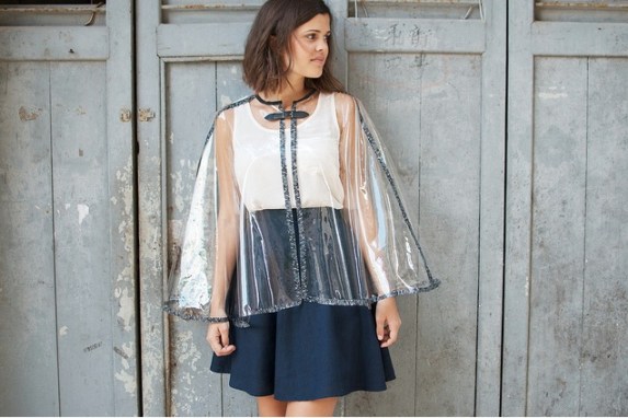 DIY Burberry Inspired Transparent Raincape