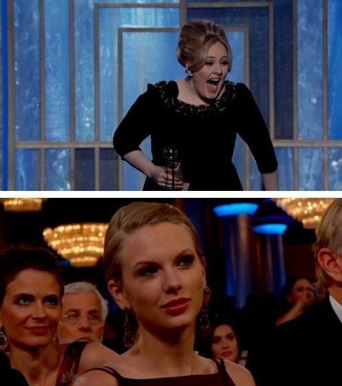taylor swift is not pleased