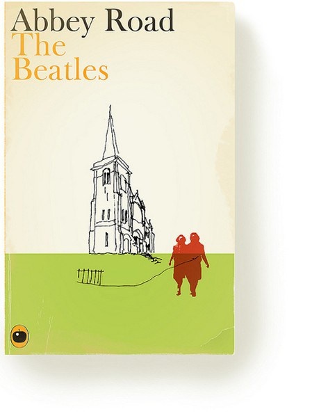 Part of a series where artist Christophe Gowans imagines If best selling albums had been books instead, via ceegworld.com
