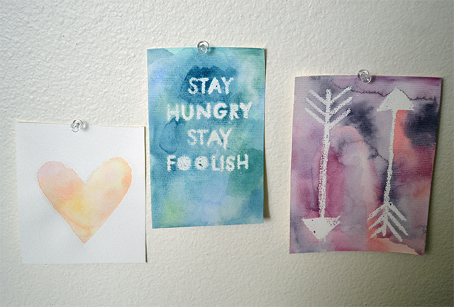 make a thing watercolors