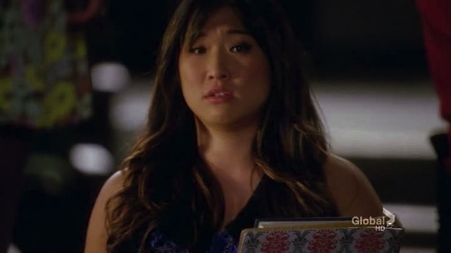 it was the script from last week's episode and oh my goddess you guys i cannot believe we said those lines