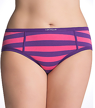 Cacique Sassy cotton boyfriend hipster panty