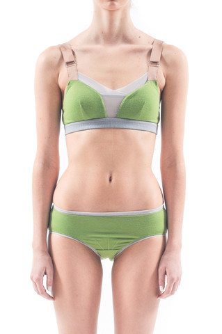 VPL STRIPE B BRA: FERN