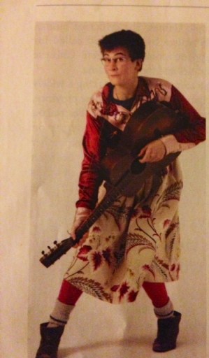 A young, adorable K.D. Lang. Check out the socks.  via Alberta Views Magazine  July/August 2011