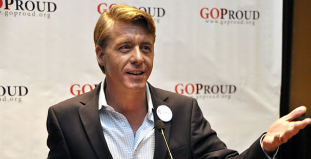 GOProud's Jimmy LaSalvia, being proudly gay and proudly Republican. via {New Now Next}