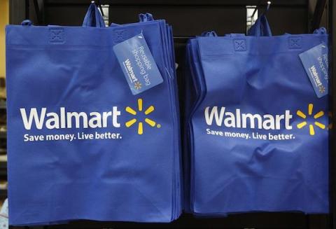 Thanks to Wal-Mart for donating these totes for our gift bags!