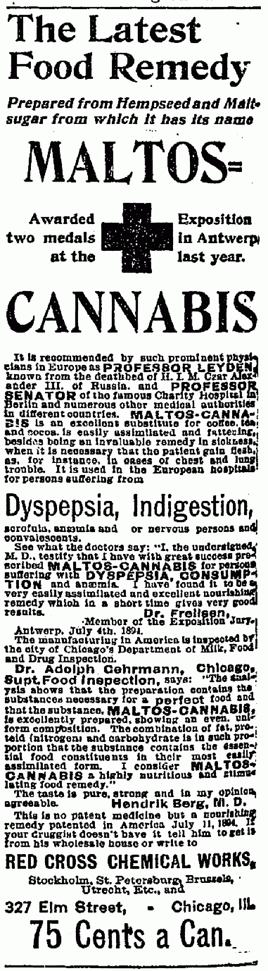 Chicago Tribune Mar 17, 1895 pg 3