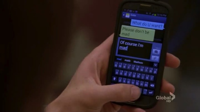 on pll it would have been an iphone because theyre clearly paid by mac