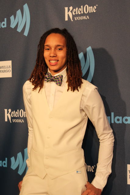 AT THE LA GLAAD AWARDS