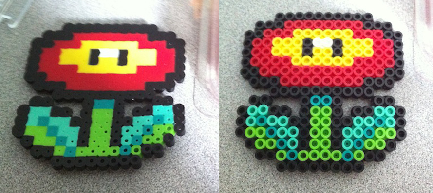 Baller Perler Bead Pattern, Bead Sprites