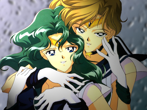 Sailor Neptune and Uranus via Fanpop