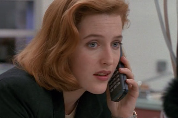 i tried really hard to capture one of scully's classic eye rolls in this episode but they don't translate well to screenshot