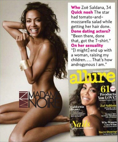 Zoe Saldana Lesbian Porn - BREAKING: Zoe Saldana Is Bisexual Maybe, Definitely Wants To Raise Your  Gayby | Autostraddle